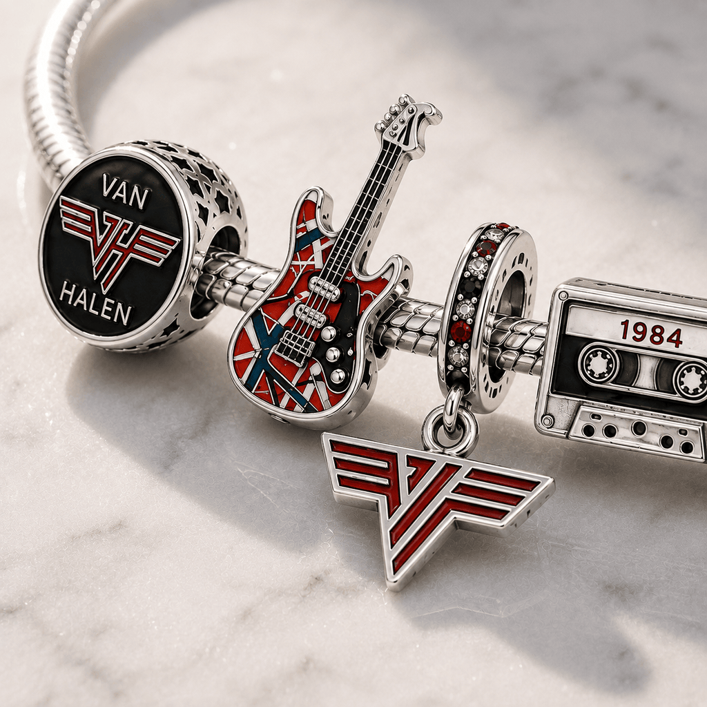 VHL Silver Charm Bracelet Set BMD