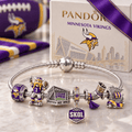 MNV Silver Charm Bracelet Set HQH
