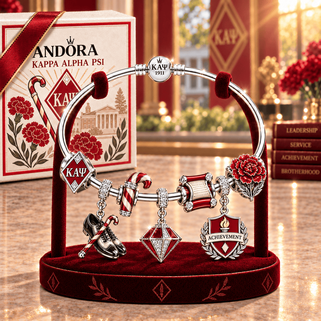 KPAP Silver Charm Bracelet Set TMH