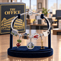 TOF Silver Charm Bracelet Set TMH